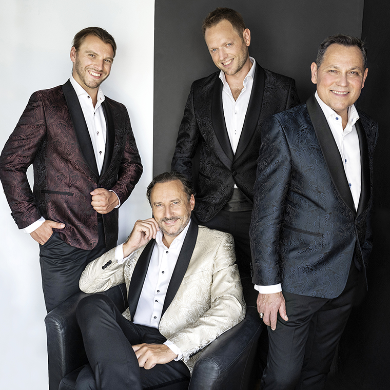 4 TENORS and UNIQUE QUARTET "THE BEST!" — Divadlo Pasáž, Třebíč